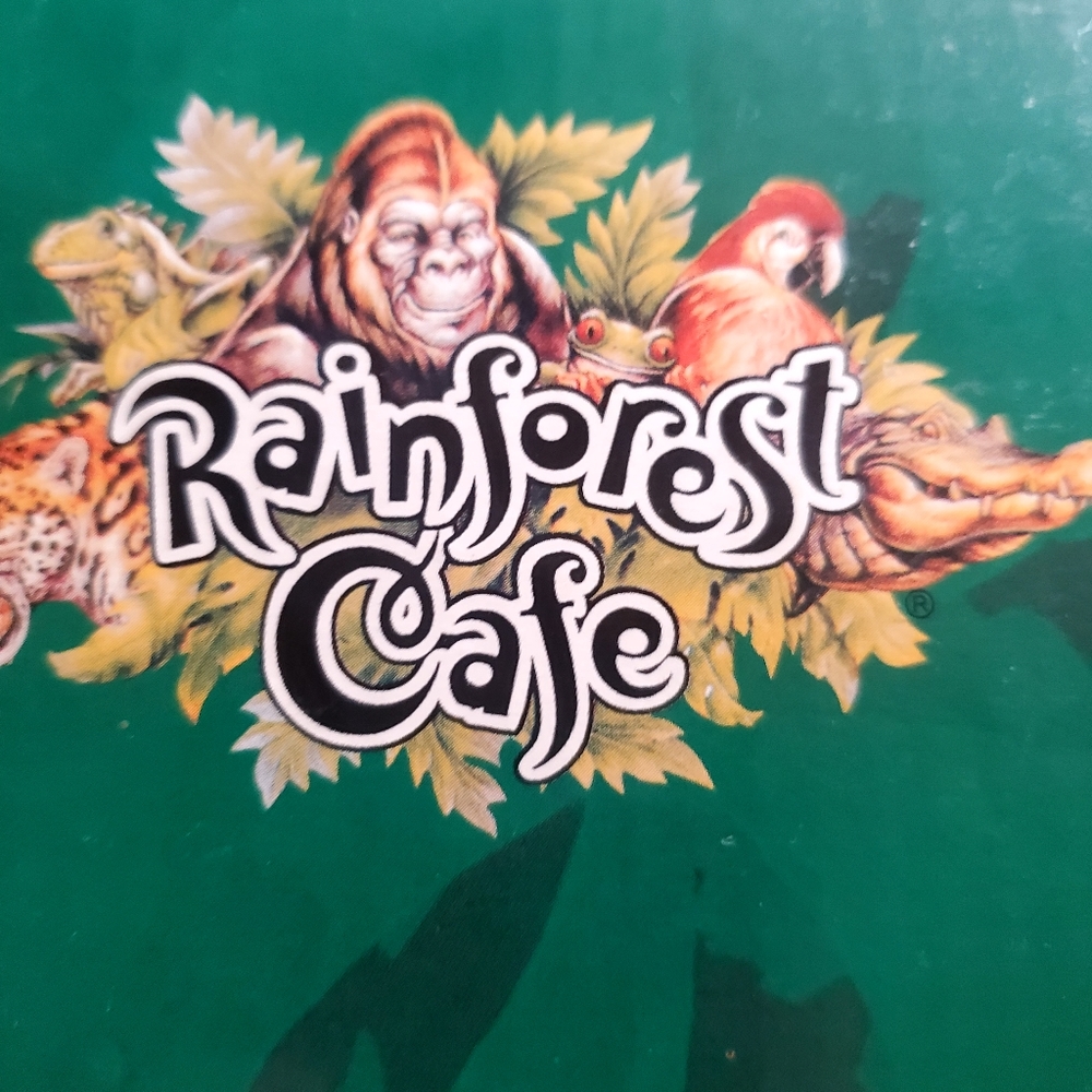 Rainforest Cafe Glass Dallas Tall Fancy Drink